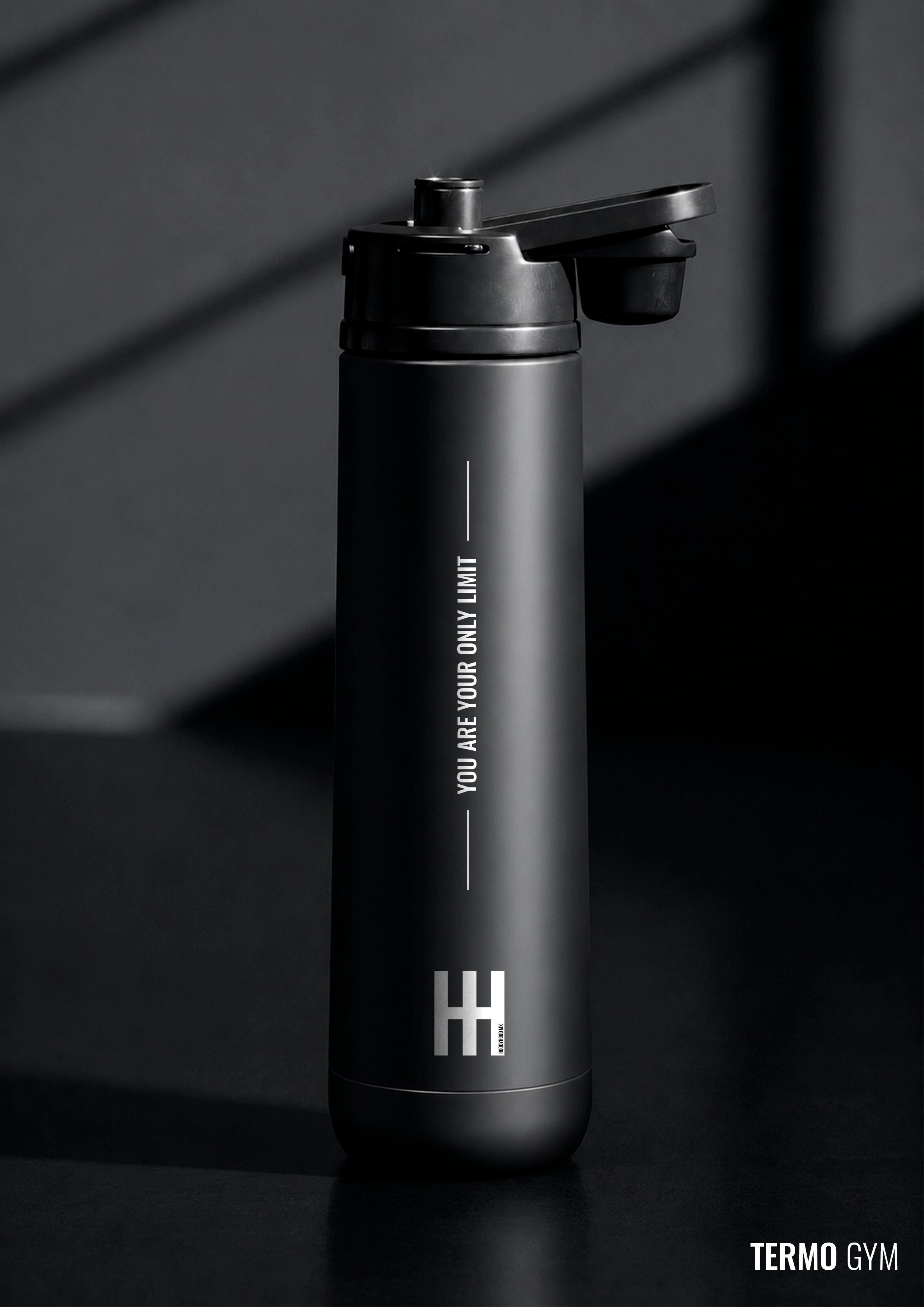TERMO GYM - Negro - ShantApp